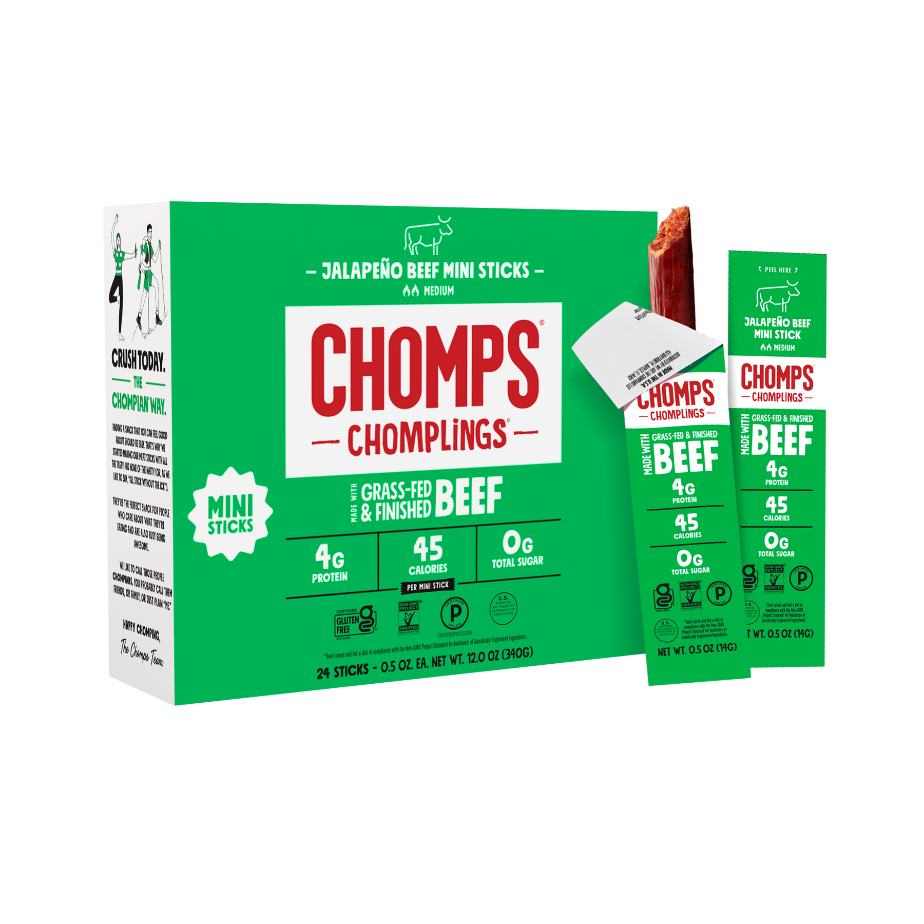 Jalapeño Beef Chomplings - Premium Style