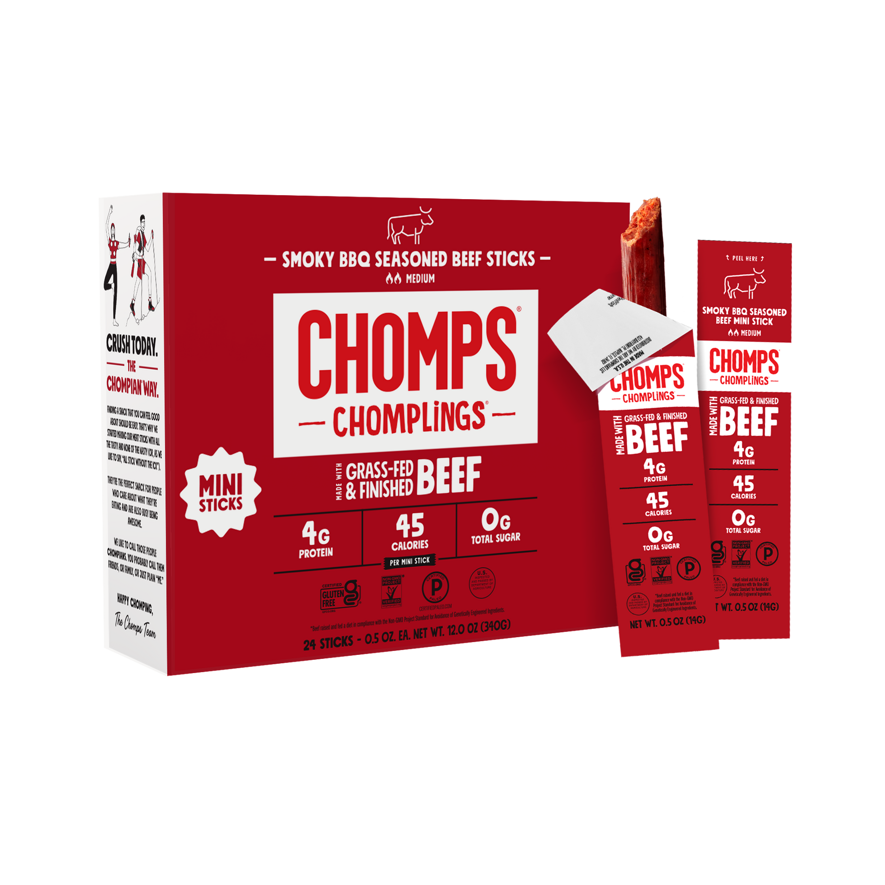 Smoky BBQ Beef Chomplings - Clean Stock Carry