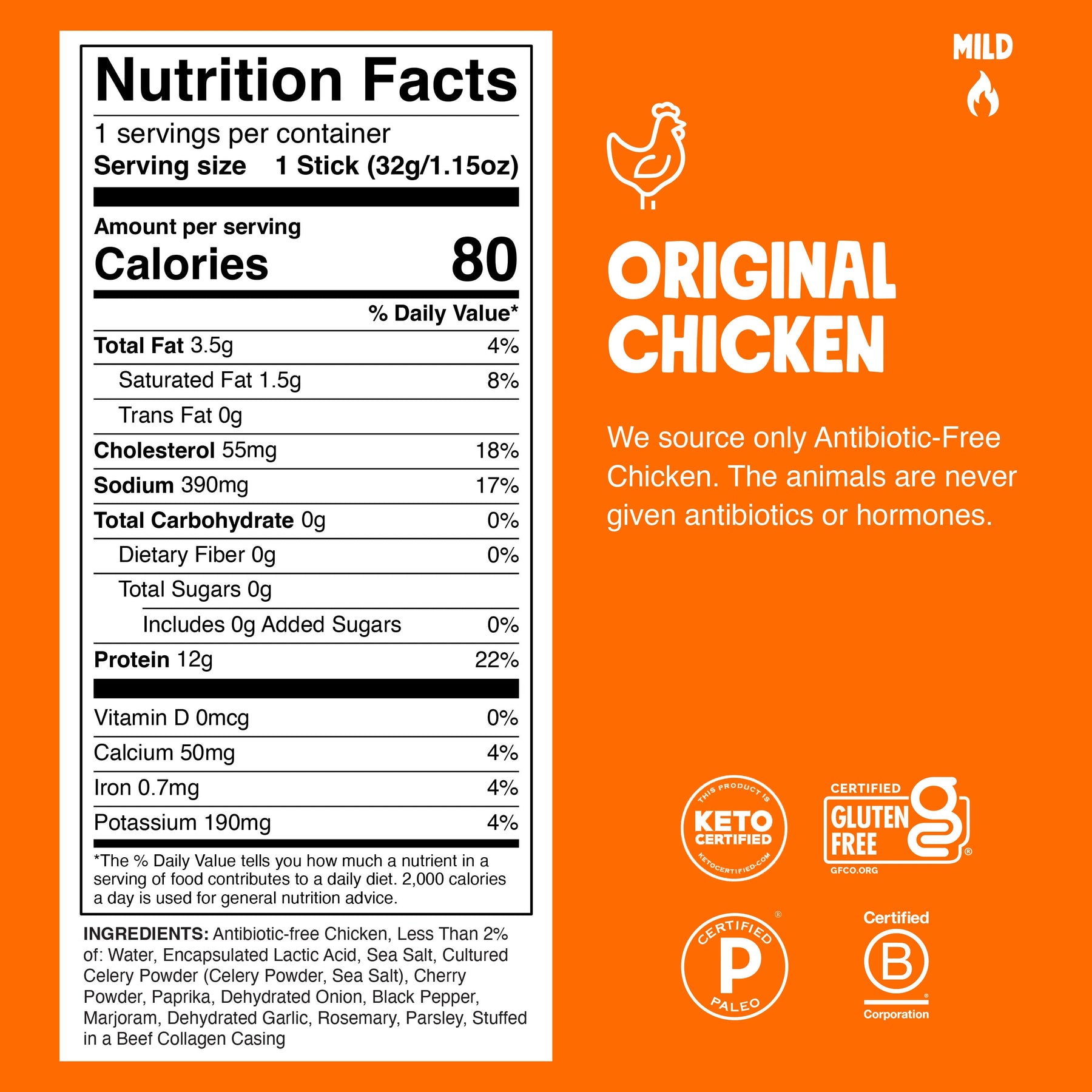 Original Chicken - Clean Stock
