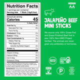 6 ct. Jalapeno Beef Chomplings - Soft Travel Choice