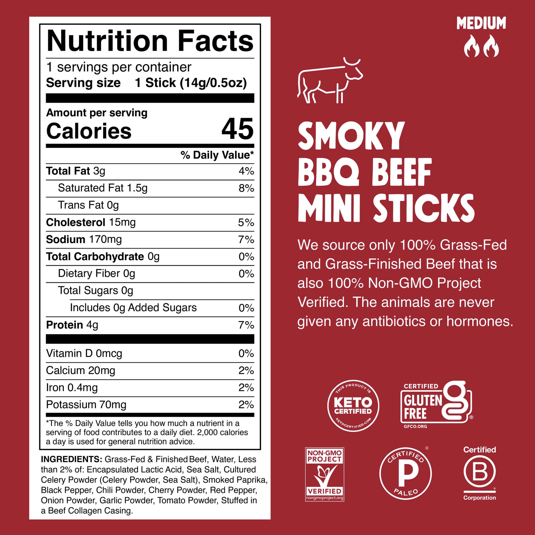 6 ct. Smoky BBQ Beef Chomplings - Daily Beef Classic