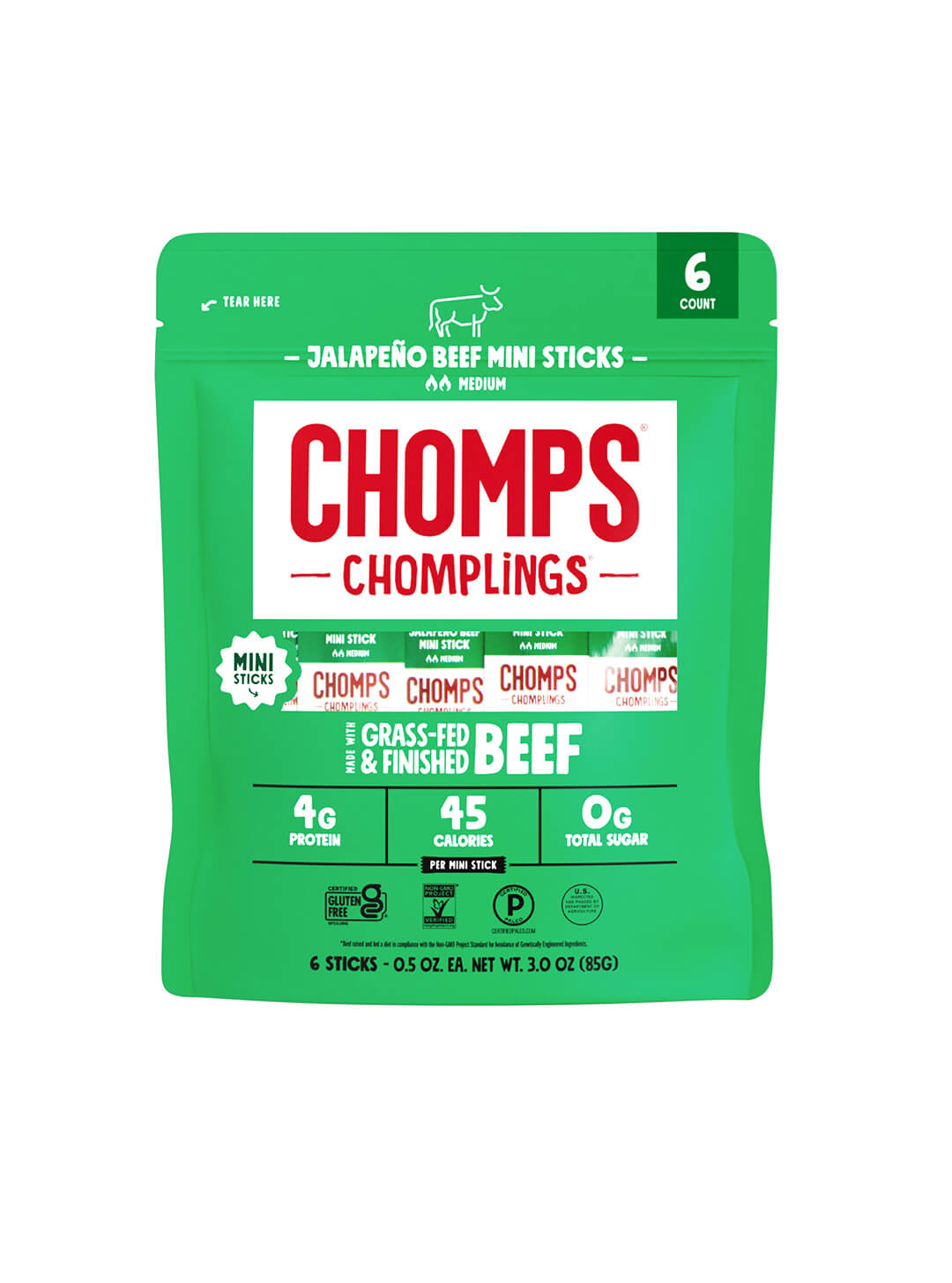 6 ct. Jalapeno Beef Chomplings - Active Pick Style